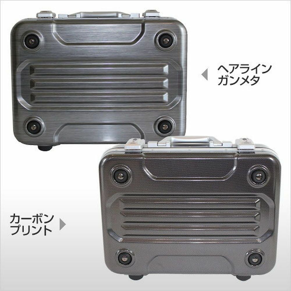 G-BRONCO アタッシュケース B4サイズ 41cm カーボン調 G-BRONCO アタッシュケースワイド41cm B4サイズ プリント | G