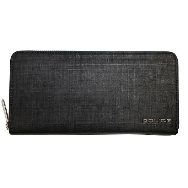POLICE ラウンドファスナー　長財布　シングル　トレント